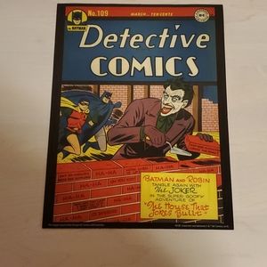 DC Detective Comics # 109 Cover Poster